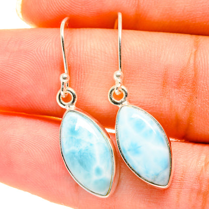 Larimar Earrings handcrafted by Ana Silver Co - EARR417925