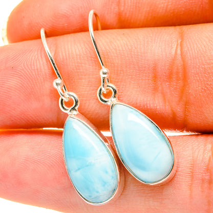 Larimar Earrings handcrafted by Ana Silver Co - EARR417948