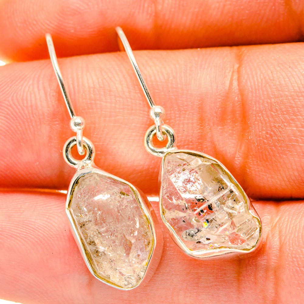 Herkimer Diamond Earrings handcrafted by Ana Silver Co - EARR417950