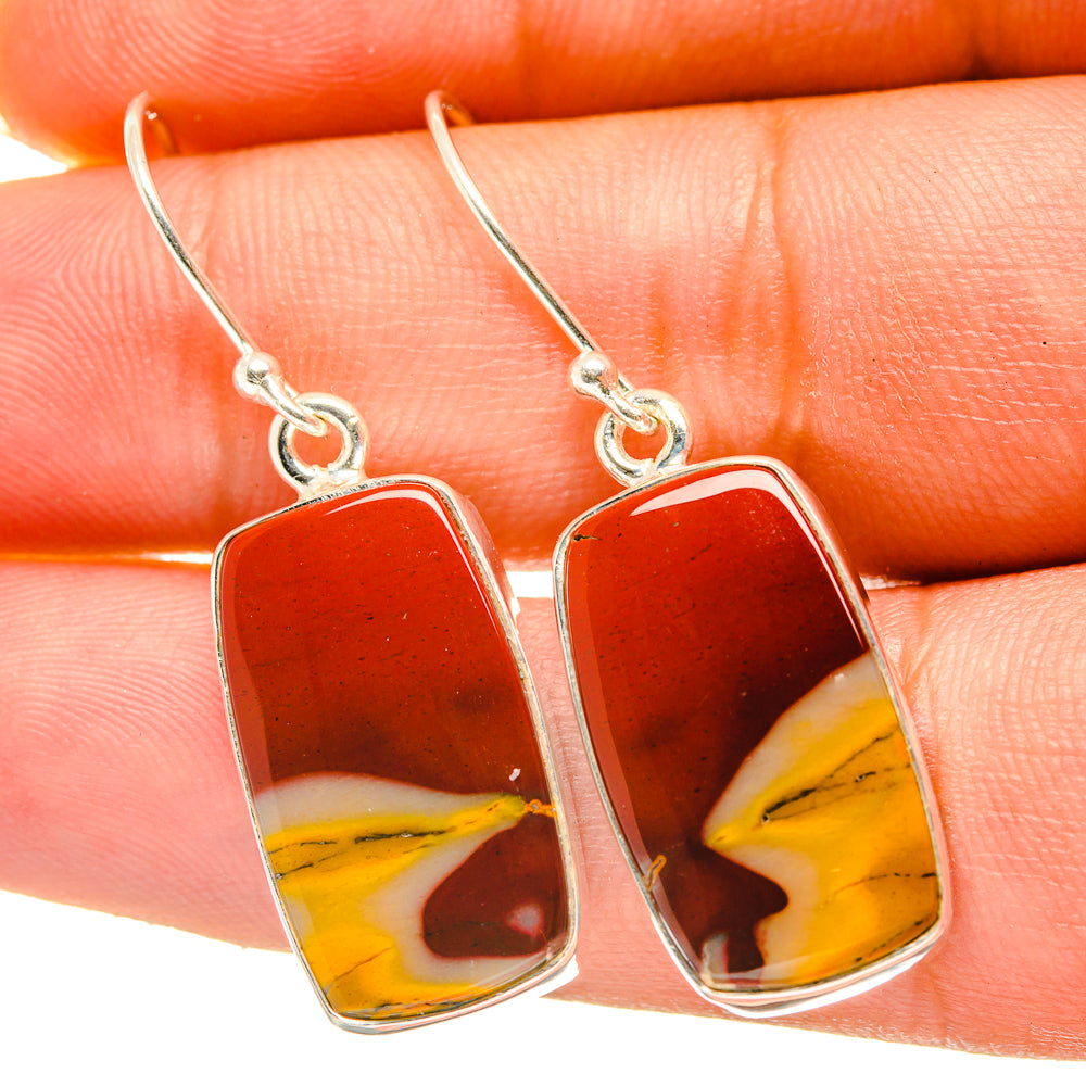 Mookaite Earrings handcrafted by Ana Silver Co - EARR417961