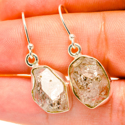 Herkimer Diamond Earrings handcrafted by Ana Silver Co - EARR417965
