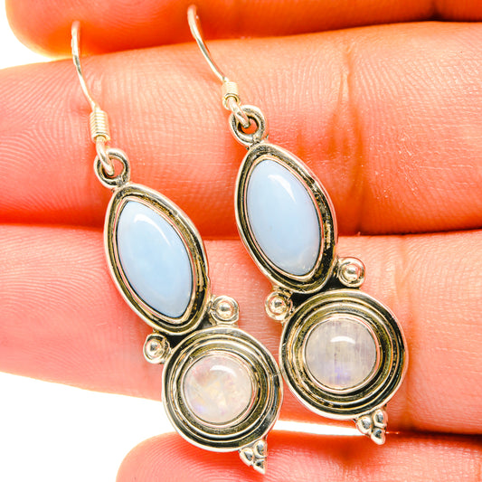 Owyhee Opal Earrings handcrafted by Ana Silver Co - EARR418032