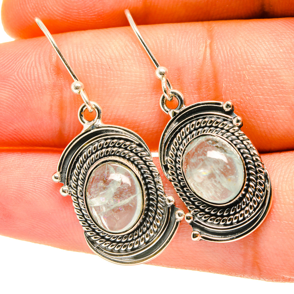 Aquamarine Earrings handcrafted by Ana Silver Co - EARR418085