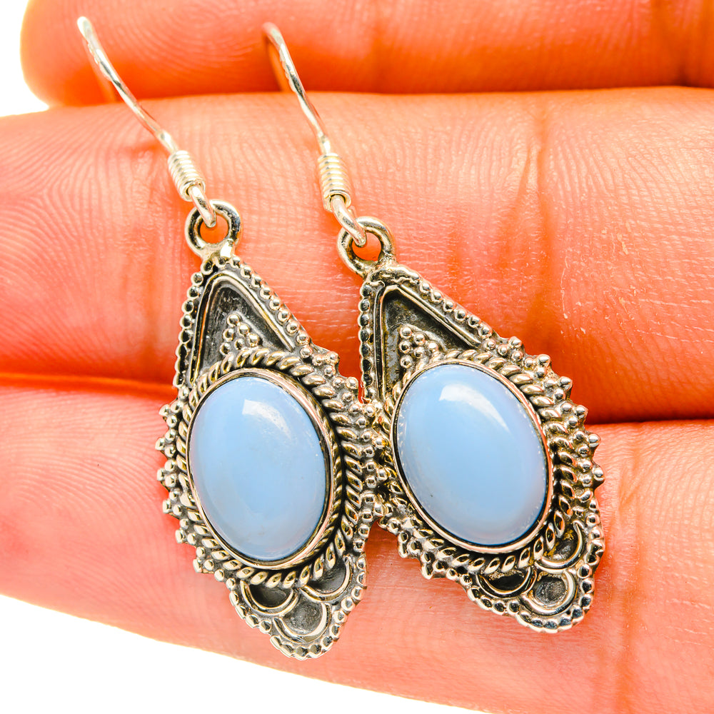 Owyhee Opal Earrings handcrafted by Ana Silver Co - EARR418099