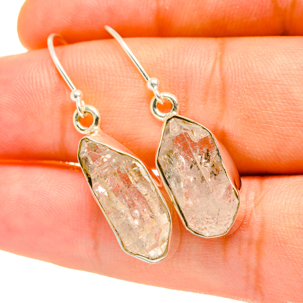 Herkimer Diamond Earrings handcrafted by Ana Silver Co - EARR418147