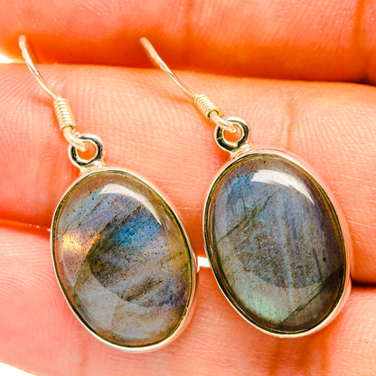 Labradorite Earrings handcrafted by Ana Silver Co - EARR418157