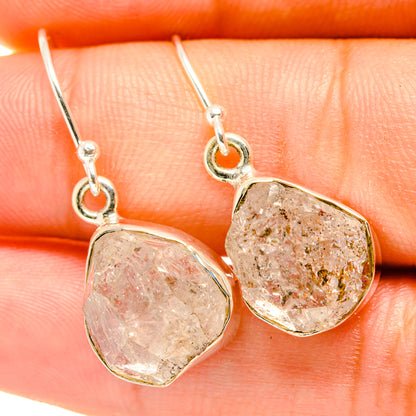 Herkimer Diamond Earrings handcrafted by Ana Silver Co - EARR418164