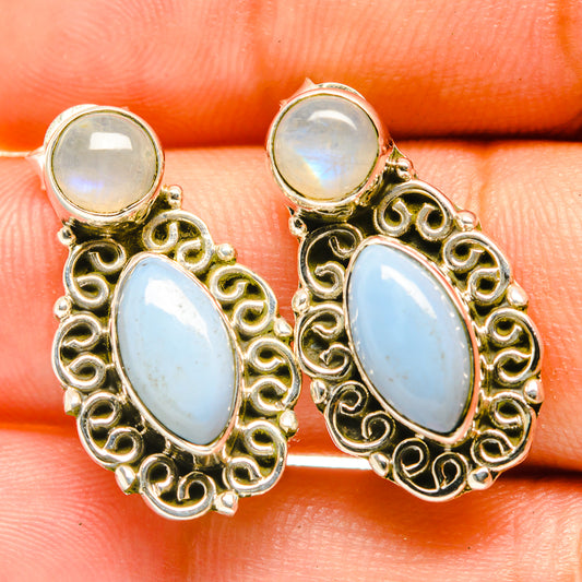 Owyhee Opal Earrings handcrafted by Ana Silver Co - EARR418197