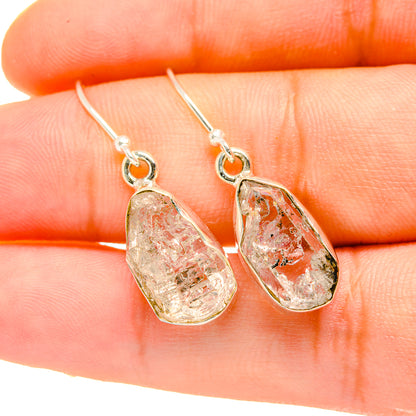 Herkimer Diamond Earrings handcrafted by Ana Silver Co - EARR418219