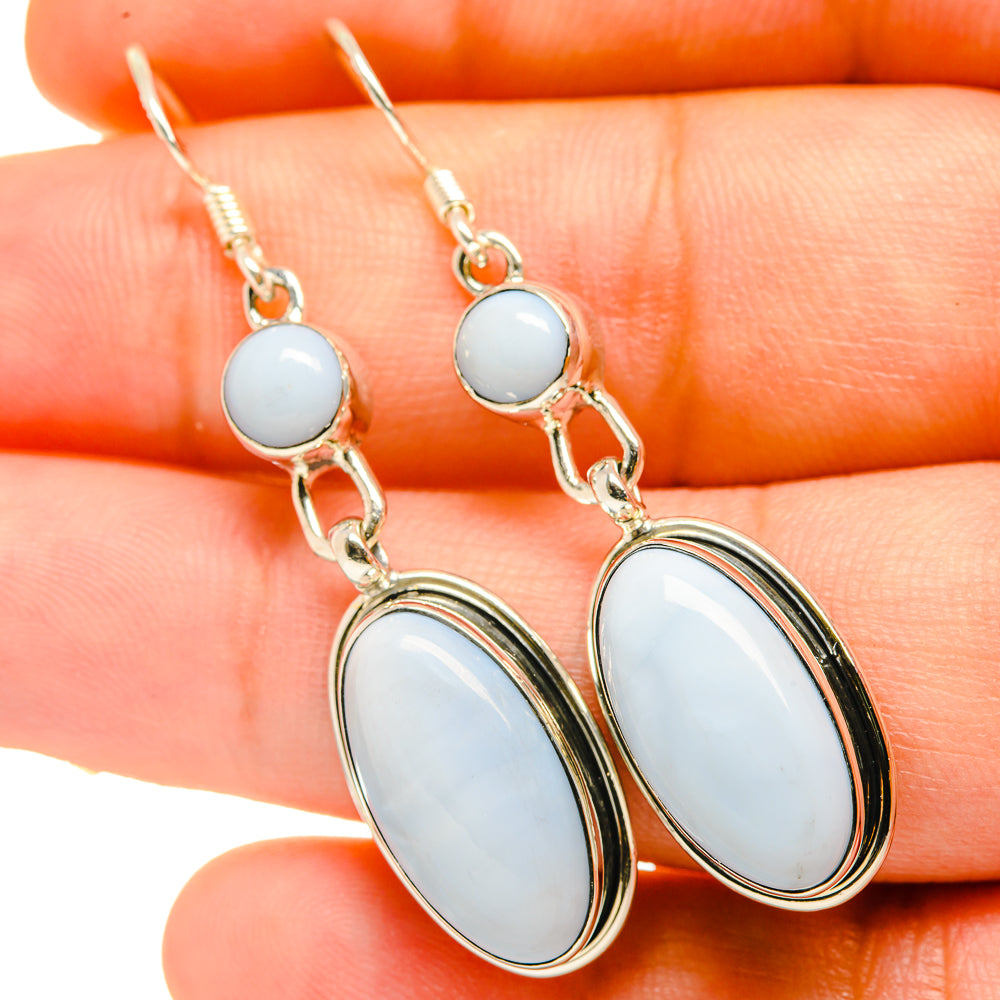 Owyhee Opal Earrings handcrafted by Ana Silver Co - EARR418261