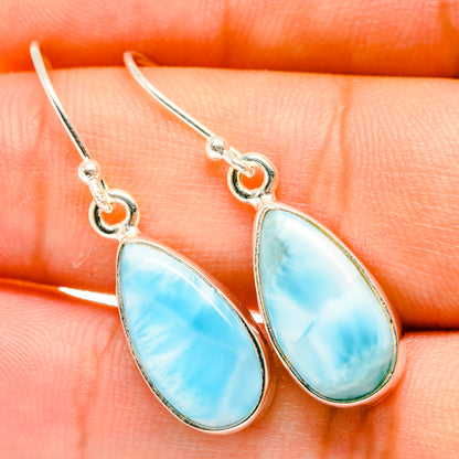 Larimar Earrings handcrafted by Ana Silver Co - EARR418288