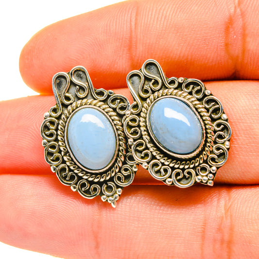 Owyhee Opal Earrings handcrafted by Ana Silver Co - EARR418309