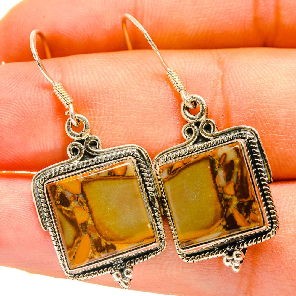 Muscovite Earrings handcrafted by Ana Silver Co - EARR418347
