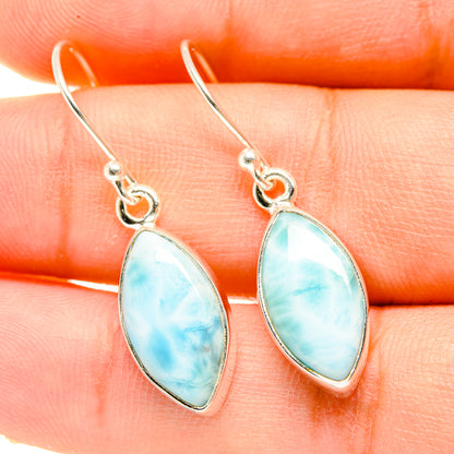 Larimar Earrings handcrafted by Ana Silver Co - EARR418362