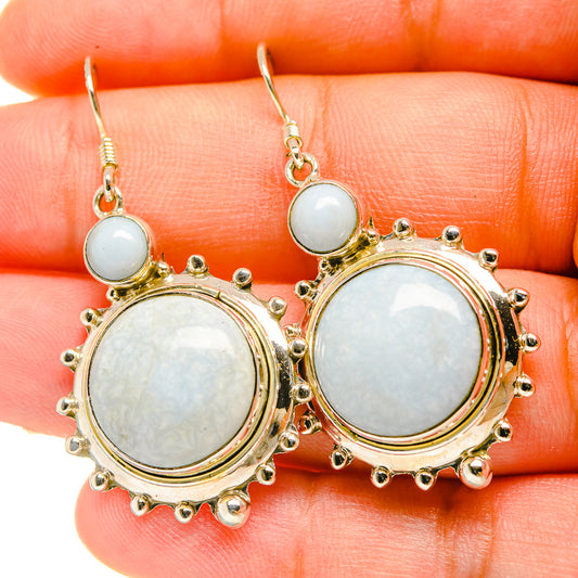 Owyhee Opal Earrings handcrafted by Ana Silver Co - EARR418367