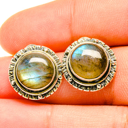 Labradorite Earrings handcrafted by Ana Silver Co - EARR418368