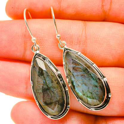 Labradorite Earrings handcrafted by Ana Silver Co - EARR418394