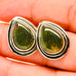 Green Moss Agate Earrings handcrafted by Ana Silver Co - EARR418409