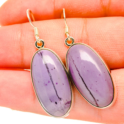Phosphosiderite Earrings handcrafted by Ana Silver Co - EARR418411