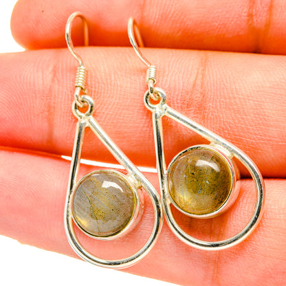 Labradorite Earrings handcrafted by Ana Silver Co - EARR418423