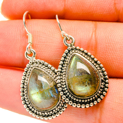 Labradorite Earrings handcrafted by Ana Silver Co - EARR418502