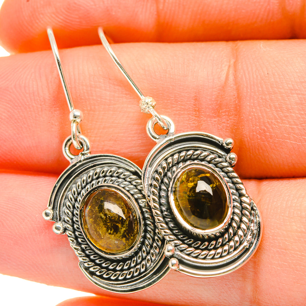 Citrine Earrings handcrafted by Ana Silver Co - EARR418513
