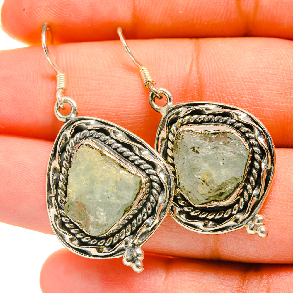 Aquamarine Earrings handcrafted by Ana Silver Co - EARR418519