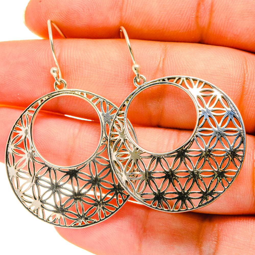 Engraved Earrings handcrafted by Ana Silver Co - EARR418582