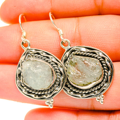 Aquamarine Earrings handcrafted by Ana Silver Co - EARR418608