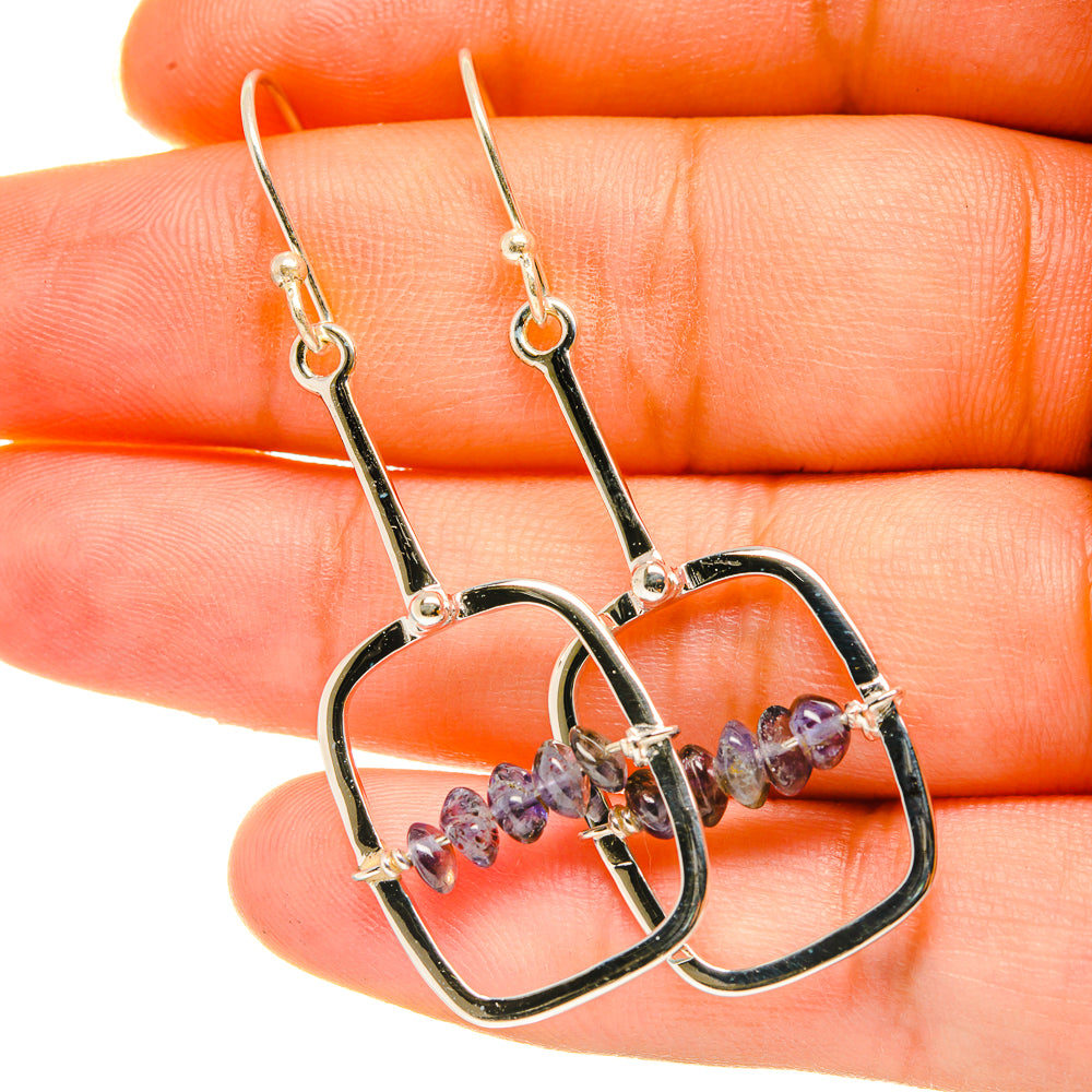 Tanzanite Earrings handcrafted by Ana Silver Co - EARR418610