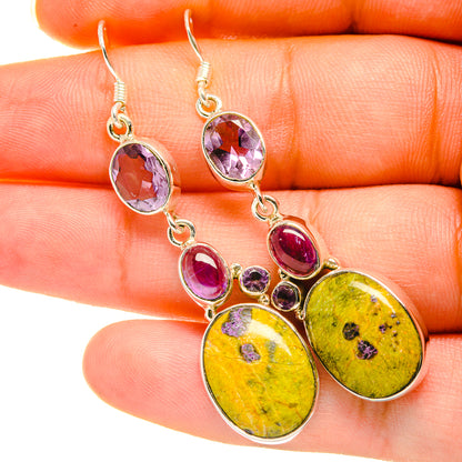 Atlantisite Earrings handcrafted by Ana Silver Co - EARR418614