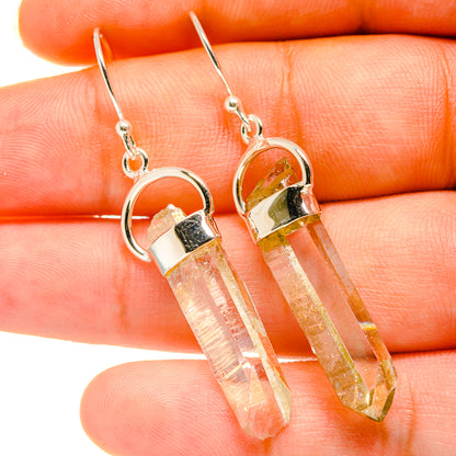 Citrine Earrings handcrafted by Ana Silver Co - EARR418615