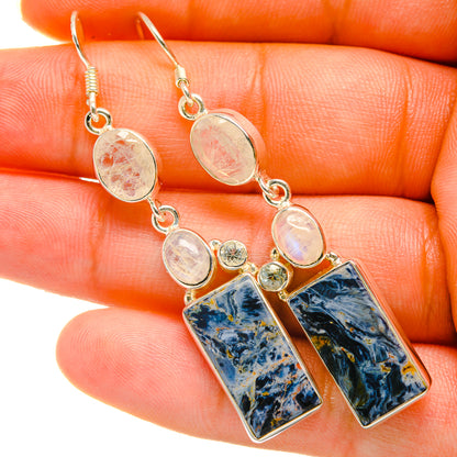 Pietersite Earrings handcrafted by Ana Silver Co - EARR418627