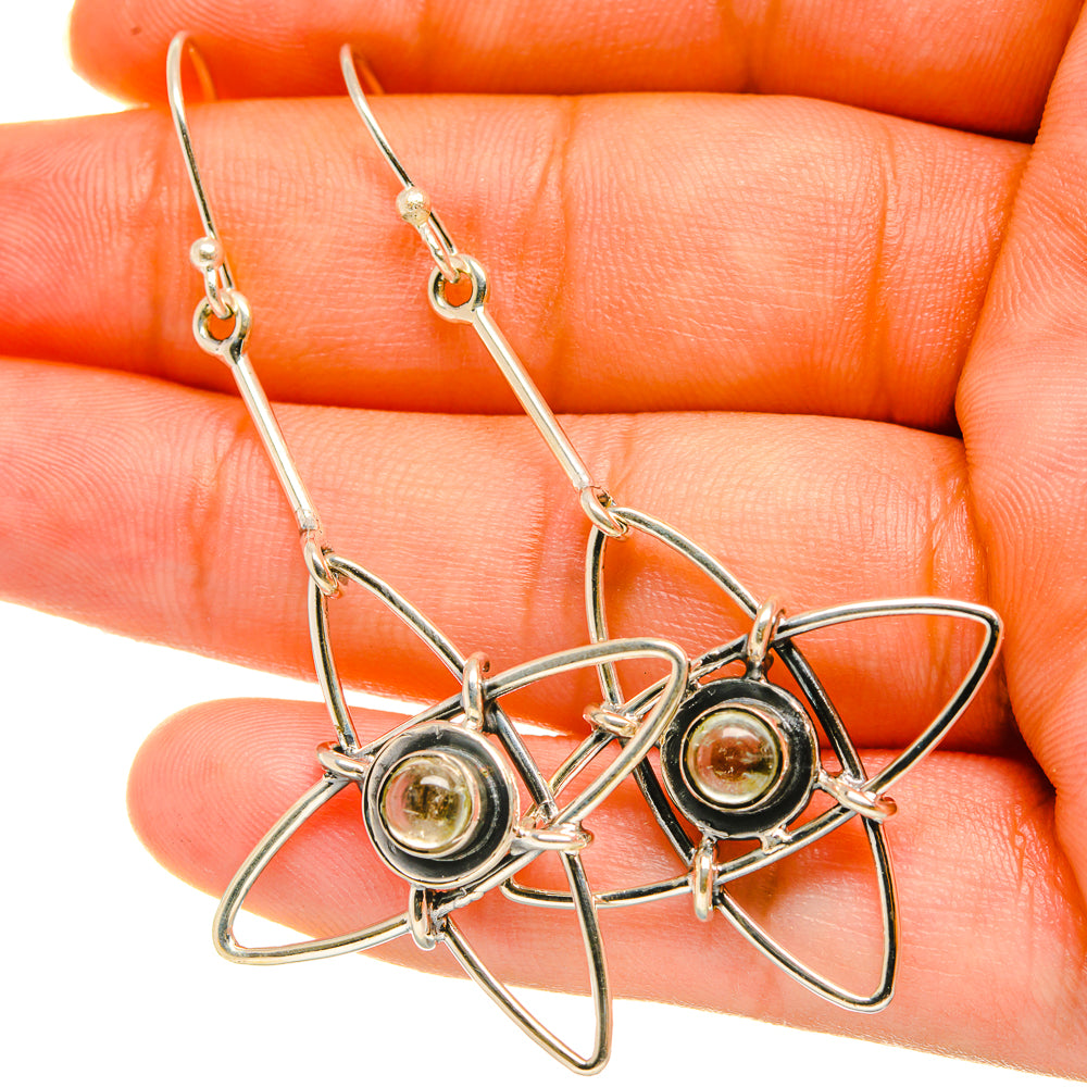 Moonstone Earrings handcrafted by Ana Silver Co - EARR418633