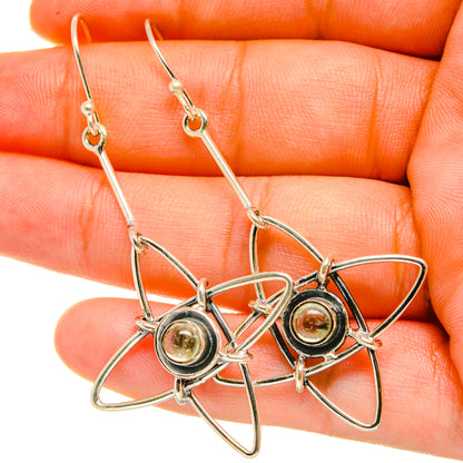 Moonstone Earrings handcrafted by Ana Silver Co - EARR418633