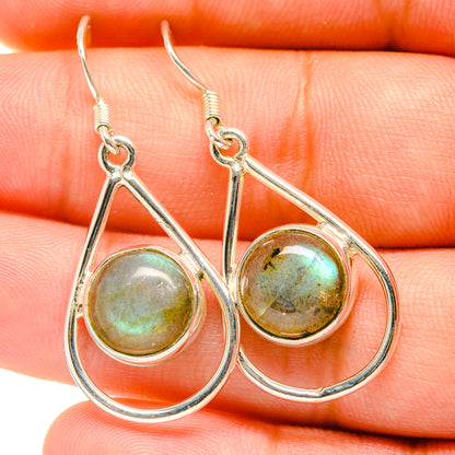 Labradorite Earrings handcrafted by Ana Silver Co - EARR418678