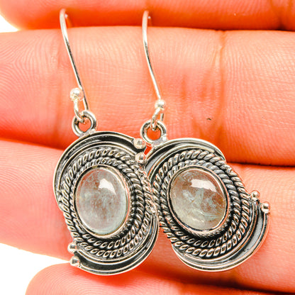 Aquamarine Earrings handcrafted by Ana Silver Co - EARR418684
