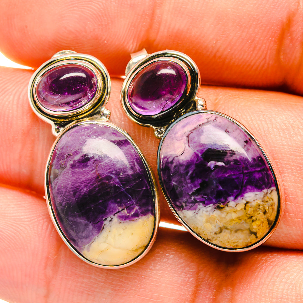 Tiffany Stone Earrings handcrafted by Ana Silver Co - EARR418714