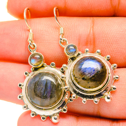 Labradorite Earrings handcrafted by Ana Silver Co - EARR418717