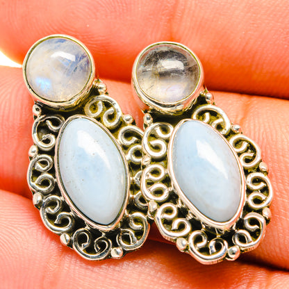 Owyhee Opal Earrings handcrafted by Ana Silver Co - EARR418721