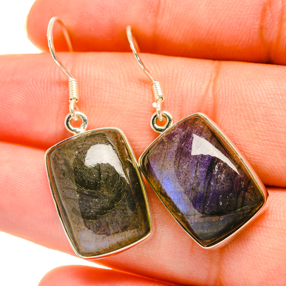 Labradorite Earrings handcrafted by Ana Silver Co - EARR418724