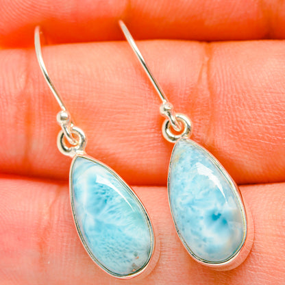 Larimar Earrings handcrafted by Ana Silver Co - EARR418743
