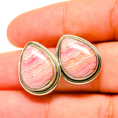 Rhodochrosite Earrings handcrafted by Ana Silver Co - EARR418830