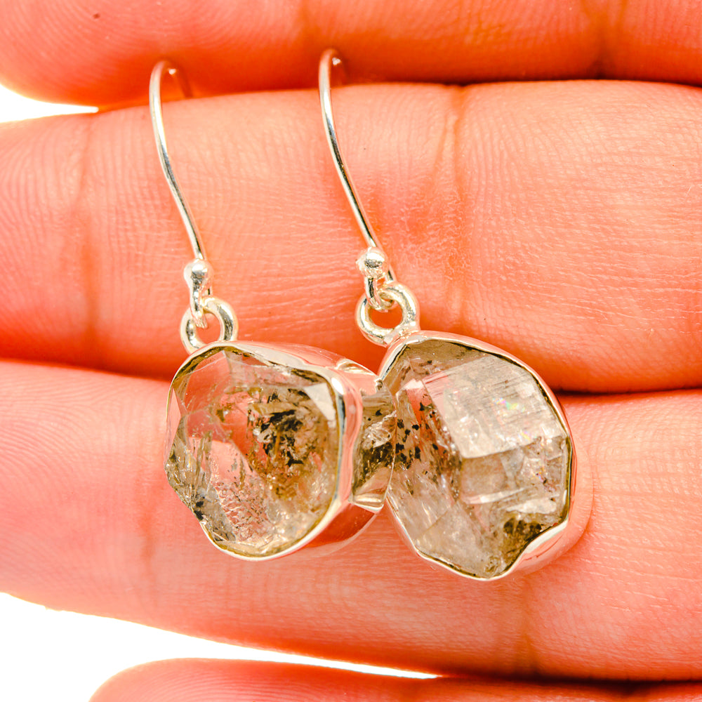 Herkimer Diamond Earrings handcrafted by Ana Silver Co - EARR418834
