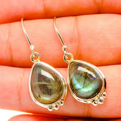 Labradorite Earrings handcrafted by Ana Silver Co - EARR418852