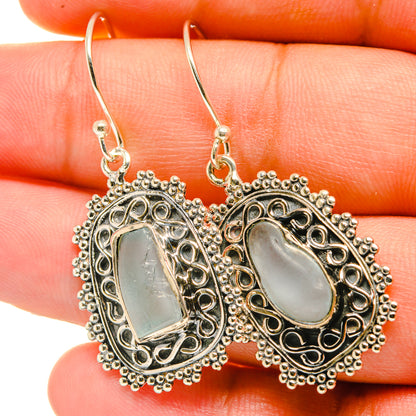 Aquamarine Earrings handcrafted by Ana Silver Co - EARR418854