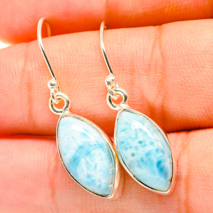 Larimar Earrings handcrafted by Ana Silver Co - EARR418855