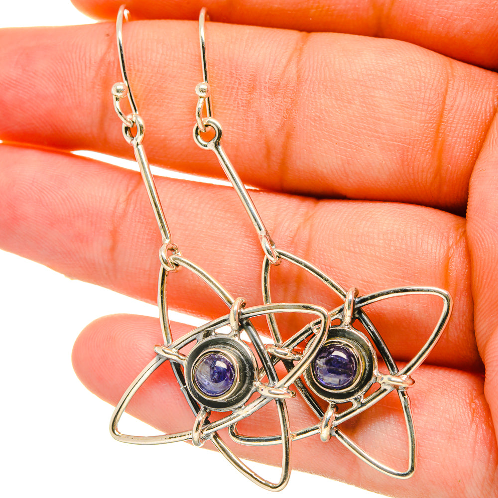 Lapis Lazuli Earrings handcrafted by Ana Silver Co - EARR418875