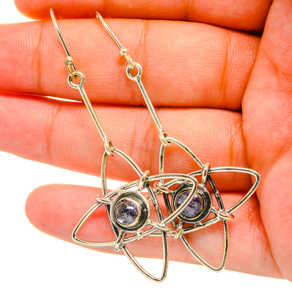 Tanzanite Earrings handcrafted by Ana Silver Co - EARR418947