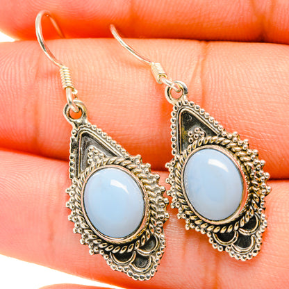 Owyhee Opal Earrings handcrafted by Ana Silver Co - EARR418950